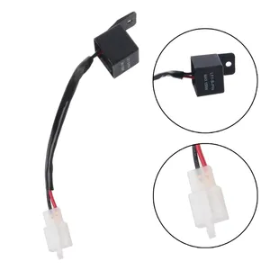 Free Ship Mixed Order 2 Pin Motorcycle Motorbike LED Flasher Relay Turn Signal Bulb Hyper Flash For Honda Kawasaki Suzuki