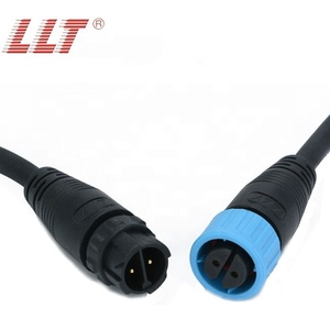 IP67 M16 <span class=keywords><strong>Over</strong></span> Molded Cable <span class=keywords><strong>Connector</strong></span> 2 Pin Nối Chống Thấm Nước - Product Image 3