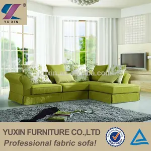 Kain Ruang Tamu Hijau Singapura Chesterfield Sofa, Kain Pelapis Sofa Kayu