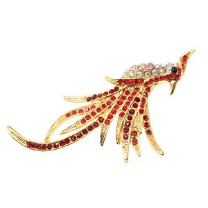 Phoenix strass brosche kristall vogel brosche tier brosche pin