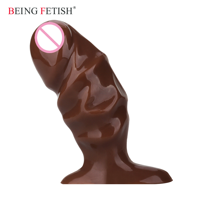 Fabriqués à la main Compatible Mini Gode Avec Puissant Ventouse Base Corps-Sûr TPR pour Femme G Stimulation du point