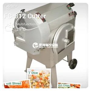 FC-312 apple cube cutter pear slicer commercial restaurant fruit cutting machine