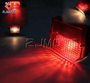 Luz Trasera Integrada con Luz de Matrícula y Certificación E-mark para MZ / Simson / <span class=keywords><strong>SUZUKI</strong></span> - Product Image 5