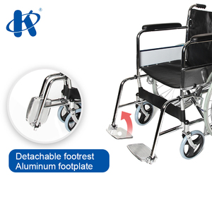 Silla de Ruedas Económica de Acero Cromado Estándar Manual y Duradera Kaiyang KY809, Gran Venta en Sudamérica - Product Image 6