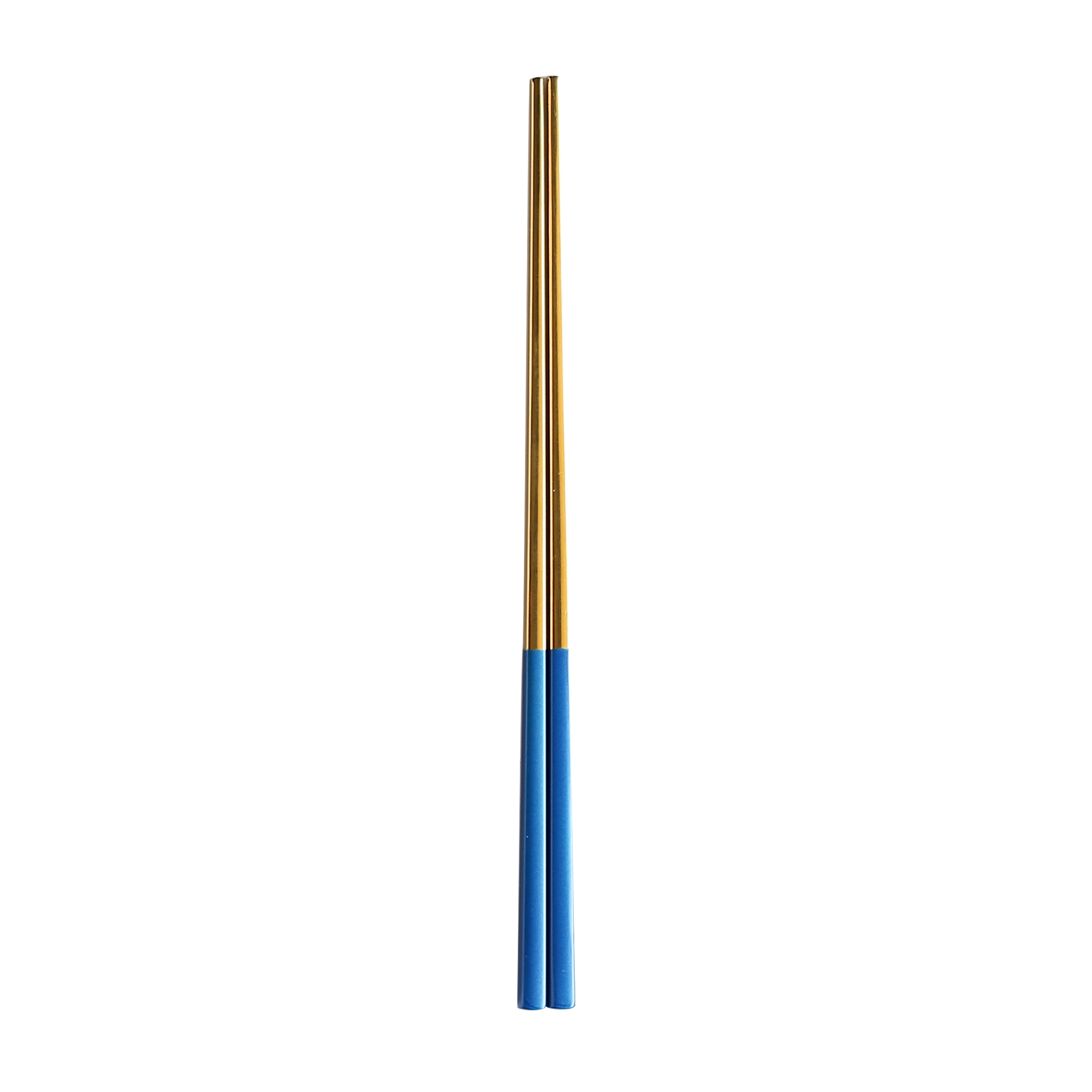 Palillos de oro azul profundo