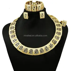 Guangzhou Mirafeel hot selling African Cheap Alloy fashion Jewelry Sets CJ712