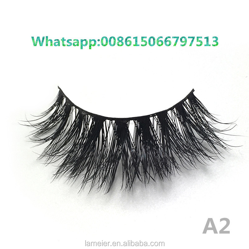 Miami Lily conception 3D 100% Réel De fourrure de Vison Faux cils