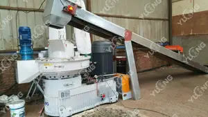 Manufacturer excellent quality 132kw wood rice husk pellet machine