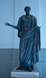 Reproducción estatuas <span class=keywords><strong>de</strong></span> jardín al aire libre <span class=keywords><strong>de</strong></span> Metal Antonia Minore <span class=keywords><strong>de</strong></span> la escultura en Nápoles, Museo Arqueológico - Product Image 2