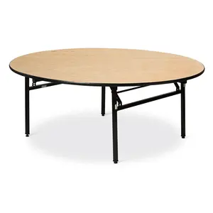 Cheap Wholesale Hotel Meeting Room Banquet Restaurant Square Folding Table