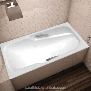 Bouchons de vidange pour baignoire, plateau de douche de camping, baignoires individuelles en fonte émaillée à motif oiseau pour bain à remous - Product Image 4