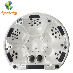 Bain à remous rond populaire avec double filtre, mini bain à remous rond, spa à domicile - Product Image 6