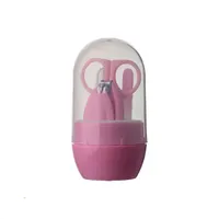 BPA משלוח PP מגן סיליקון שרוול יפה חמוד פרימיום צבעוני נייל קוצץ ציפורניים חותך עבור תינוק
