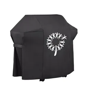 600D Nhiệm Vụ Nặng Nề Không Thấm Nước Chống Bụi Phai Chống BBQ Gas Grill Cover