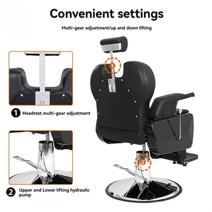 Sillas de Salón de Alta Calidad a Precio de Fábrica, Muebles de Salón, Silla de Estilista, Silla de Peluquería, Silla de Barbería para Hombres - Product Image 4
