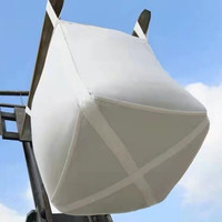 Sac tubulaire géant polyvalent et durable en PP respirant pour l'expédition et le stockage du bitume et du sucre
