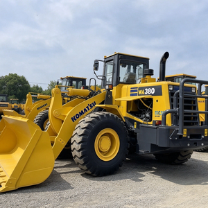 WA380 Wheel Loader Optimized Torque Output Pavement Base Material Spreading <b>Machinery</b> For Highway Works - Product Image 1