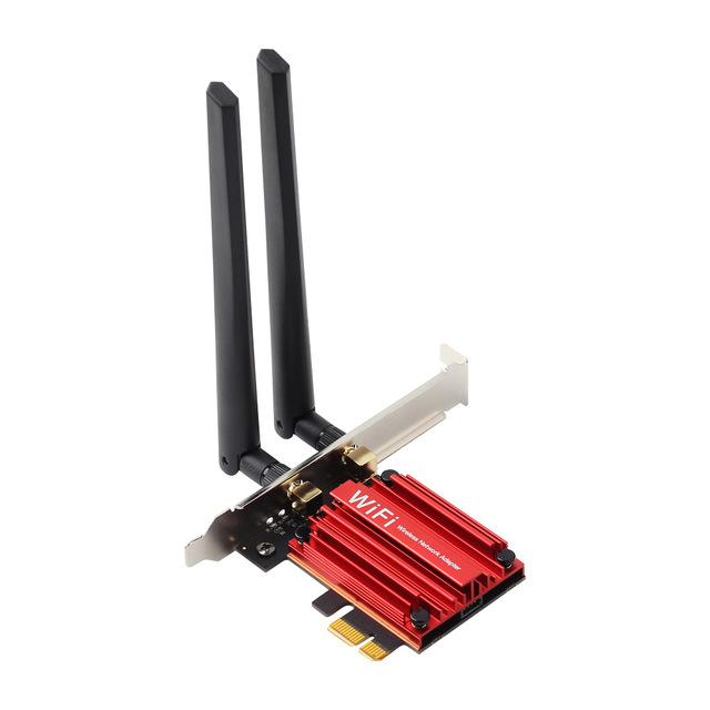 BE200 BT 5.4 WiFi 7 Dual-Band 5G High-Speed External Desktop PCI-E Interface Wireless Network Card Built-in Gigabit Stock