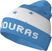 Bonnet en tricot personnalisé avec drapeau de Guam, en acrylique doux et extensible, idéal pour le ski, le camping, les activités de plein air, les matchs sportifs et le soutien.