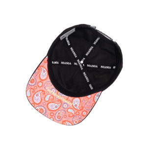 Casquette de baseball en daim Tcap Chine avec broderie personnalisée et logo brillant - Product Image 3