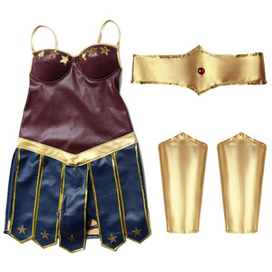 Disfraces de TV y Cine, Disfraces de Halloween para <span class=keywords><strong>Mujer</strong></span>, Disfraz de Supermujer para Adultos, Disfraz para Fiestas - Product Image 6