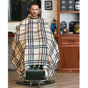 New Fashional Waterproof Salon Cape Barber Apron Polyester stripe Hairdresser Capes