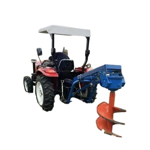 Tarière de sol 1HW50 montée sur <span class=keywords><strong>tracteur</strong></span>, tarière de 500 mm, PTO, attelage 3 points, profondeur de forage de 80 à 100 cm, 240 kg, pour tracteurs de 30 à 45 CV - Product Image 3