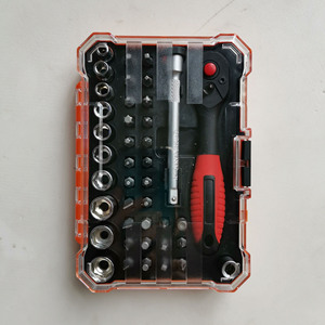 Lixin 41-Piece Ratchet Wrench Set Metric Vanadium Steel Hand Tool Kit For Home Use - Product Image 1