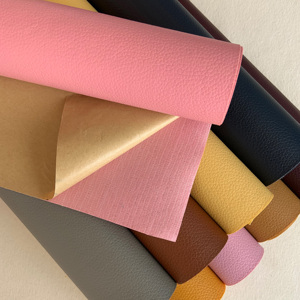 <span class=keywords><strong>Lot</strong></span> de <span class=keywords><strong>tissu</strong></span> PVC auto-adhésif en similicuir grain litchi pour canapés et <span class=keywords><strong>chaises</strong></span> - Product Image 5