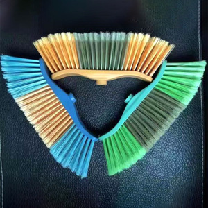 Balai à poils doux, poils en nylon, manche en plastique, nettoyage des sols, usage domestique - Product Image 3