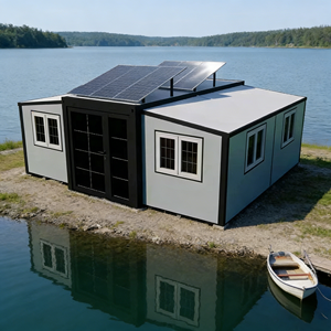 <span class=keywords><strong>Casa</strong></span> Móvil de Bajo Consumo Energético de 20 pies y 40 pies, Sistema de Energía Plegable, <span class=keywords><strong>Casa</strong></span> Contenedor Expandible con Paneles Sándwich y Energía Solar - Product Image 2