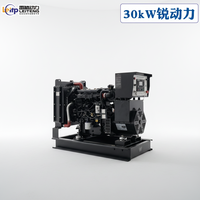 Générateur Diesel 37,5 kVA ou 30 kW avec Moteur Weichai, Première Marque Chinoise, Modèle Ouvert ou Silencieux, pour Centre de Données, Alimentation Prioritaire et de Secours