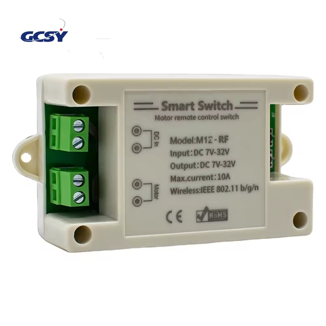 Output Input 7-32V Smart Motor Switch Wifi Controller Sliding Gate Curtain Shutter Doors Water Pump Screen Alexa