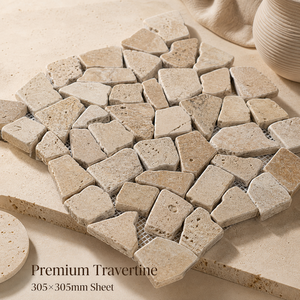 <span class=keywords><strong>Mosaico</strong></span> de mármol para pavimento de jardín, azulejo de guijarros de piedra - Product Image 2