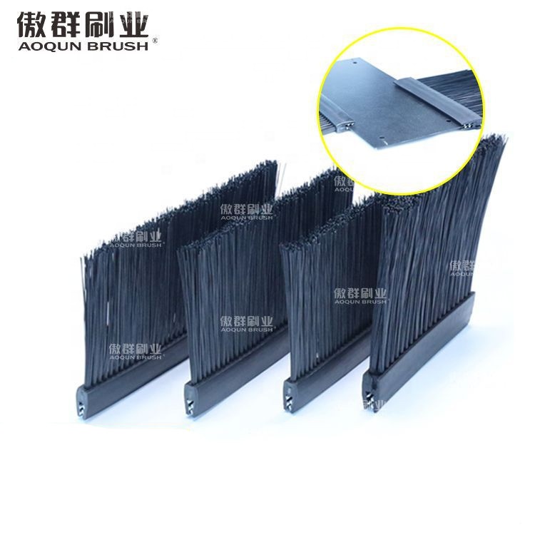 Индивидуальные резиновые пвх щетки для посадки шкафов, гибкие щетки для кабинета из листового металла
