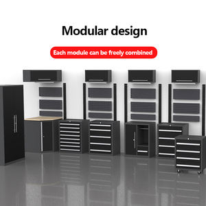 Armoire d'atelier durable RW, équipement d'atelier, tiroir, armoire à outils, grand chariot à outils, chariot à outils multifonctionnel universel, boîte à outils - Product Image 3