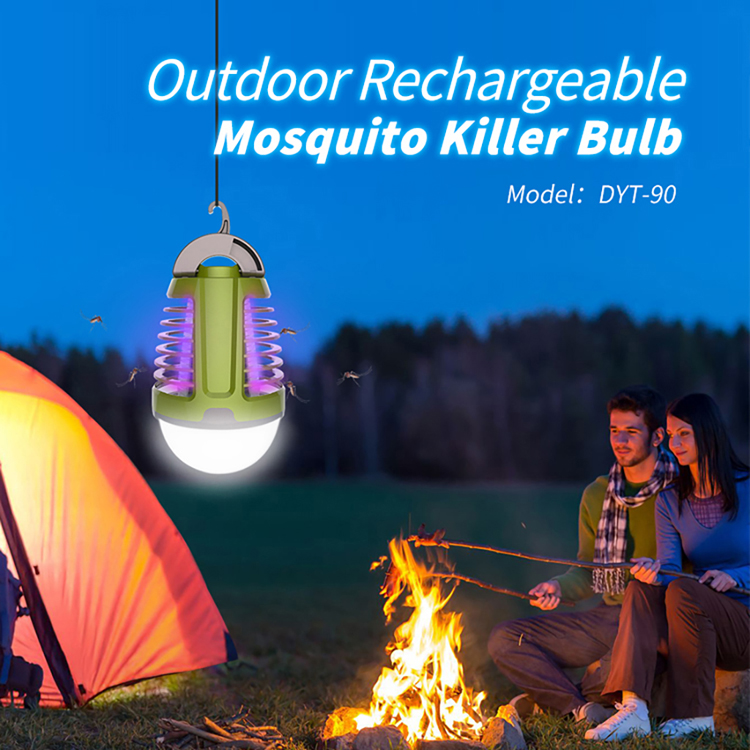Dayang Indoor Pest Control Pest Electric Bug Zapper USB Rechargeable LED Electric Mosquito Killer Lamp