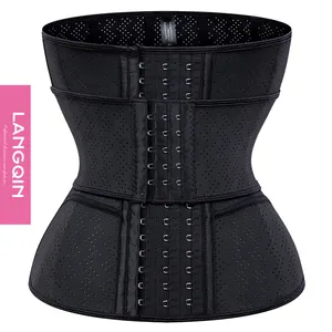 2024 Waist Trainer Colombian Breathable Shaper Corset 9 Steel Boned Latex Best Waist Trainer