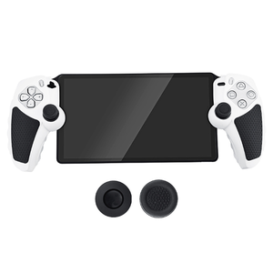 Chống trượt Silicone bìa da trường hợp bảo vệ cho chơi trạm cho ps5 Cổng giao diện điều khiển Trường hợp với ngón tay cái Grips - Product Image 2