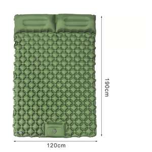 Colchoneta Inflable Portátil Ligera para Acampar al Aire Libre, Colchón de Aire Plegable con Bomba Integrada - Product Image 2