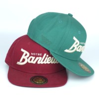 Topi Snapback Tanpa Struktur Bordir Logo 6 Panel Korduroi Berkualitas Tinggi Kustom