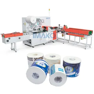 Full automatic bath tissue manufacture machine small roll towel kitchen tissue toilet paper making machine price