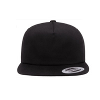 Gorra de Béisbol Premium de Algodón con Visera Plana y Cierre a Presión, Personalizable con Logotipo, Unisex, de 5 Paneles, Estilo Deportivo y Urbano, Venta al Por Mayor