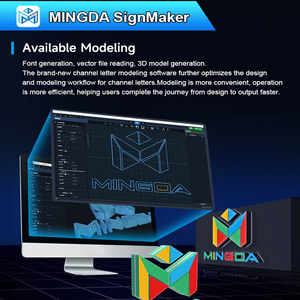 AD-F4 Mini <b>3D</b> Letter <b>Printer</b> Automatic Color-Changing Channel for Outdoor Logo Letters Advertising <b>3d</b> Letter <b>Printer</b> Maigao - Product Image 4
