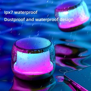 S9 LED ánh sáng đầy màu sắc Nhà âm nhạc TWS Loud mini xách tay loa RGB không dây trong suốt Loa - Product Image 6
