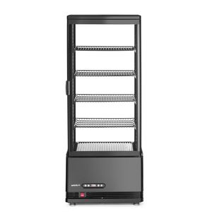 Vitrina Refrigerada Arktic Negra de 98 Litros, 230V/210W, 444x397x1100mm, Equipo de Refrigeración - Product Image 1