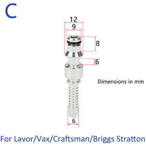 Conector de manguera de alta presión Mingou de 1/4 de pulgada con enchufe interno de acero galvanizado para lavado de autos - Product Image 4