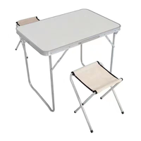 Table pliante Portable 6ft blanc rectangulaire en plastique mobilier d'extérieur pliable jardin restauration salle à manger Camping Tables pliantes