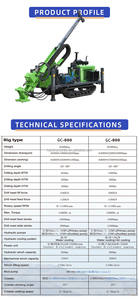 Hoge Kwaliteit Volledige Hydraulische Kern Boorinstallatie Spoor Gemonteerd Booreiland Gebruikt Voor Diamant Kernboren Boren In Australië - Product Image 5