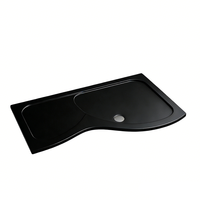 Base de douche SMC sur mesure, bac de douche moderne irrégulier, antidérapant, étanche, résistant aux UV, anti-moisissure, facile à nettoyer, haute résistance aux intempéries
